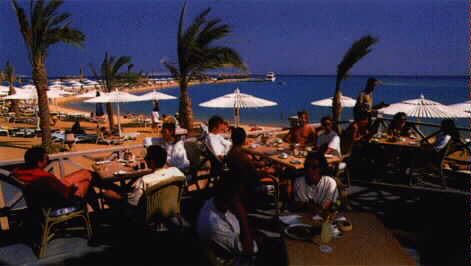 Photos Breakfast on the beach, Hilton Resort Hurghada Hotel Accommodation Egypt