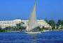 Facade & Nile Boats, Sheraton Hotel Luxor