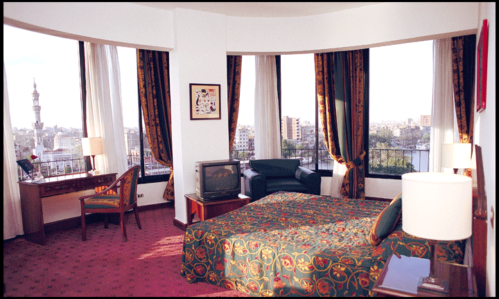 Room With a View, Flamenco Hotel Cairo