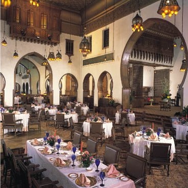 Luxuries Dining Hall, Mena House Oberoi Hotel Cairo Egypt