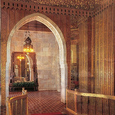 Halls to room, Mena House Oberoi Hotel Cairo Egypt