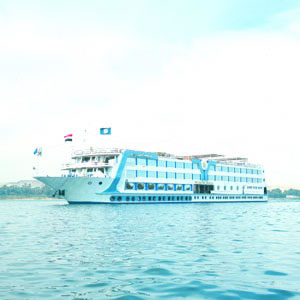 Side View, Sonesta Sun Goddess Nile Cruise