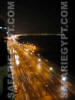Main Str. at Night, Alexandria Egypt