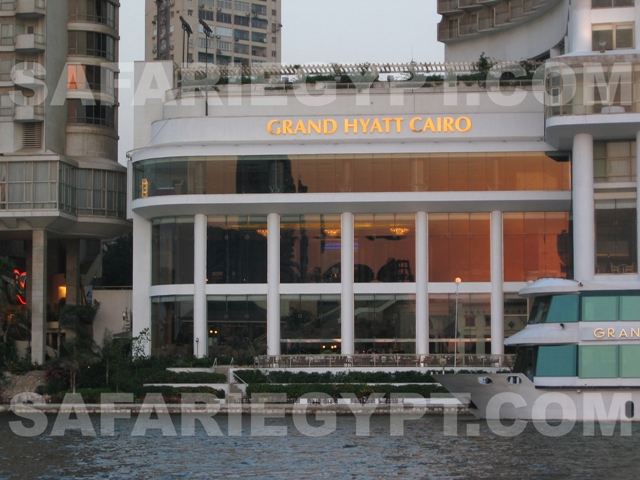 Photo Grand Hyatt from Nile, Cairo Picture Egypt Cairo Photo