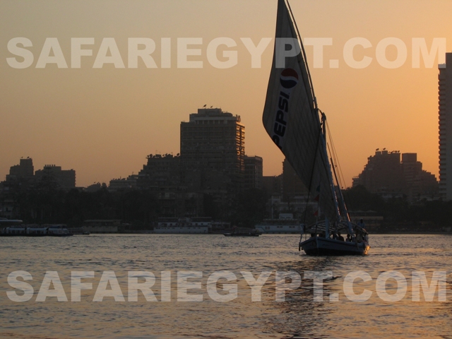 Photo Nile View at Dawn, Cairo Picture Egypt Cairo Photo
